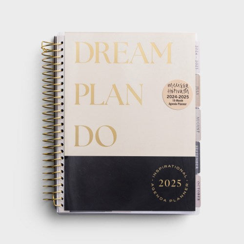 2025 Melissa Horvath Dream Plan Do-18 Month Agenda Planner