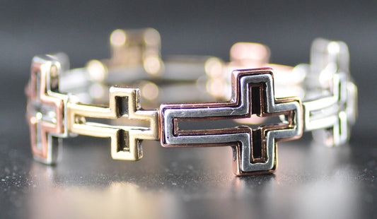 Bracelet-Eden Merry-Crosses-Multimetal