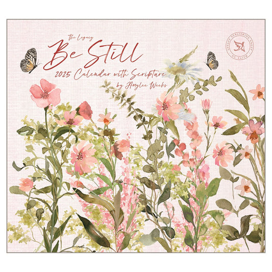 2025 Wall Calendar-Be Still (13.66" x 12")