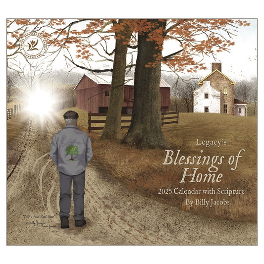 2025 Wall Calendar-Blessings Of Home (13.66" x 12")