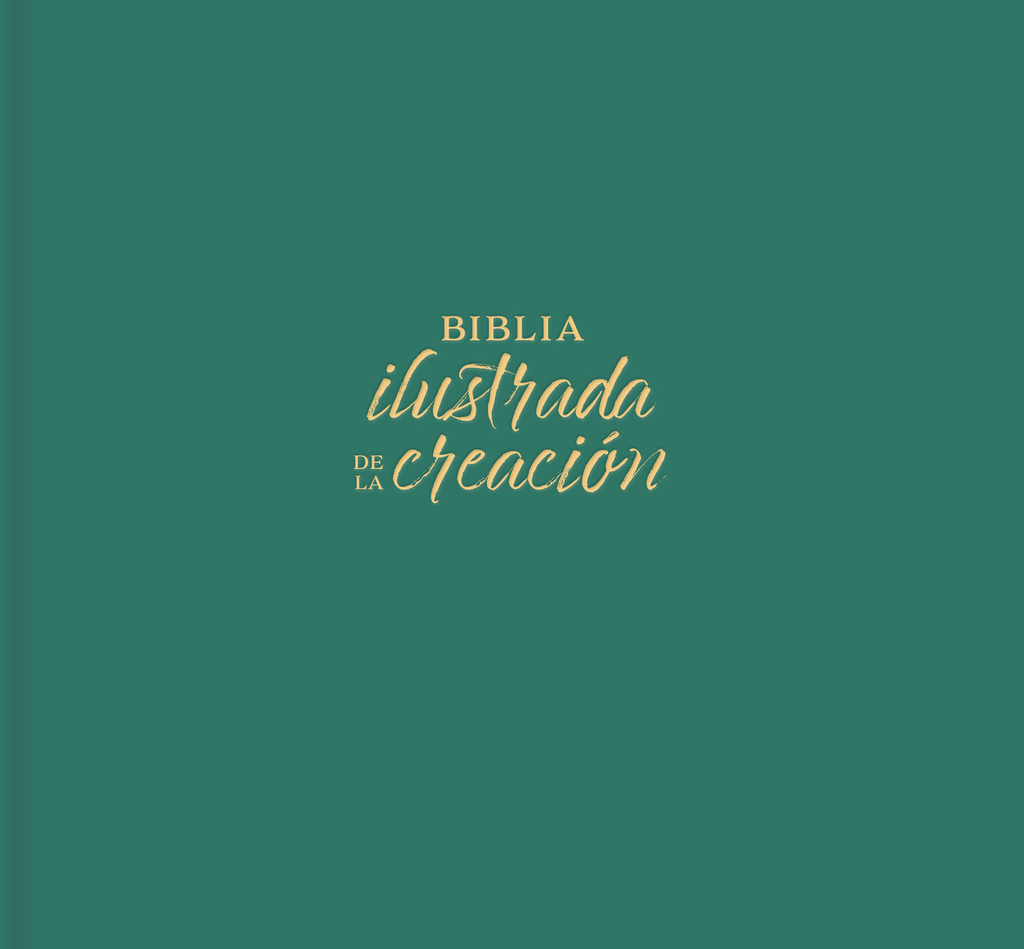 RVR 1960 Biblia ilustrada de la Creacion (Illustrated Creation Bible)-Turquoise Hardcover