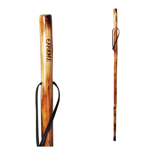 Walking Stick w/Compass & Pouch-Explore (48")