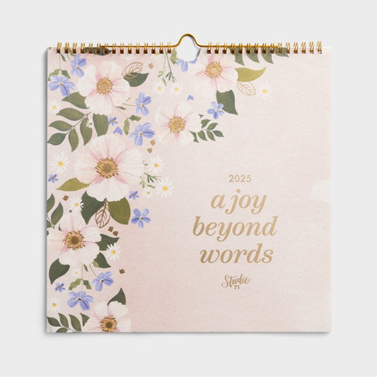 2025 Wall Calendar-A Joy Beyond Words