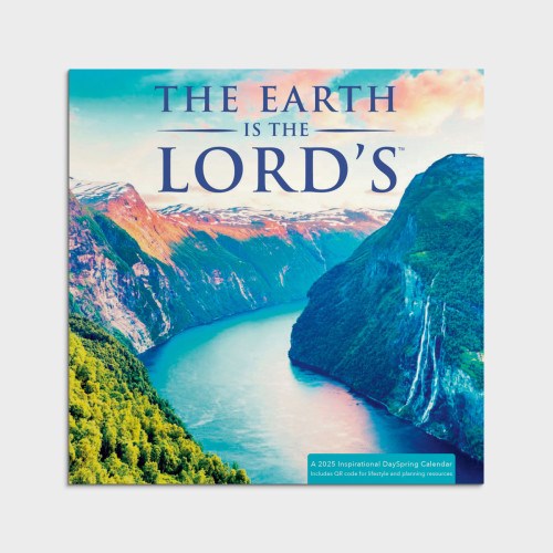 2025 Wall Calendar-The Earth Is The Lord's