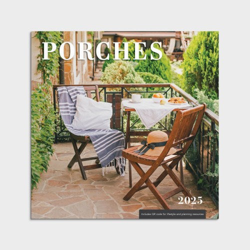 2025 Wall Calendar-Porches