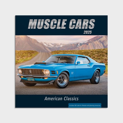 2025 Wall Calendar-Muscle Cars