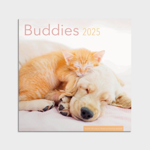 2025 Wall Calendar-Buddies