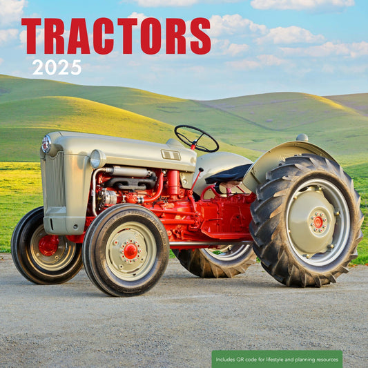 2025 Wall Calendar-Tractors