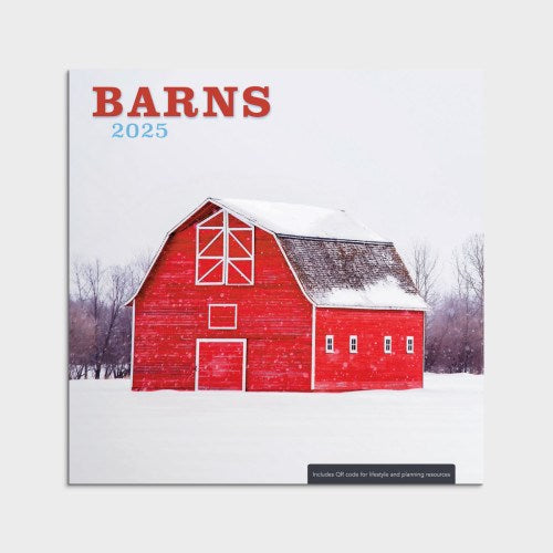 2025 Wall Calendar-Barns