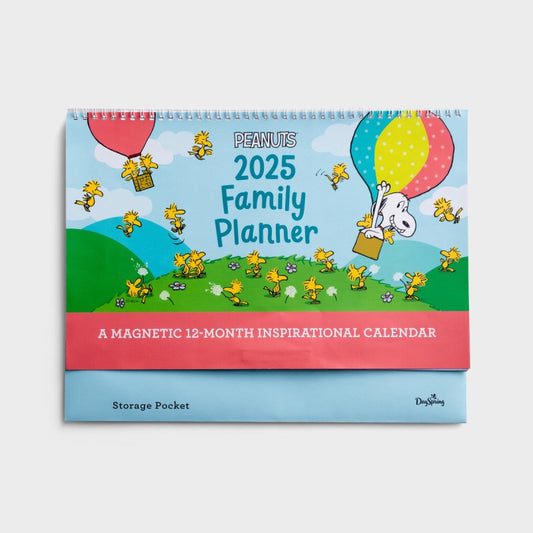 2025 Peanuts-12 Month Family Planner