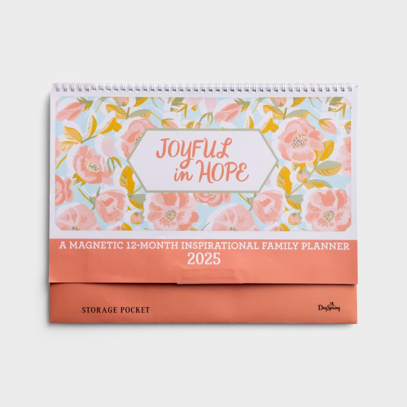 2025 Joyful In Hope-12 Month Family Planner