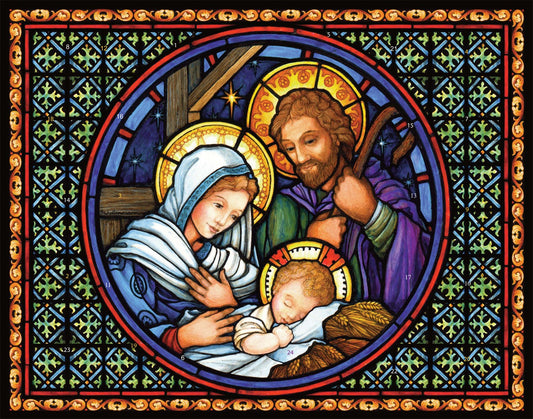 Large Advent Calendar-Holy Family (11 x 14)