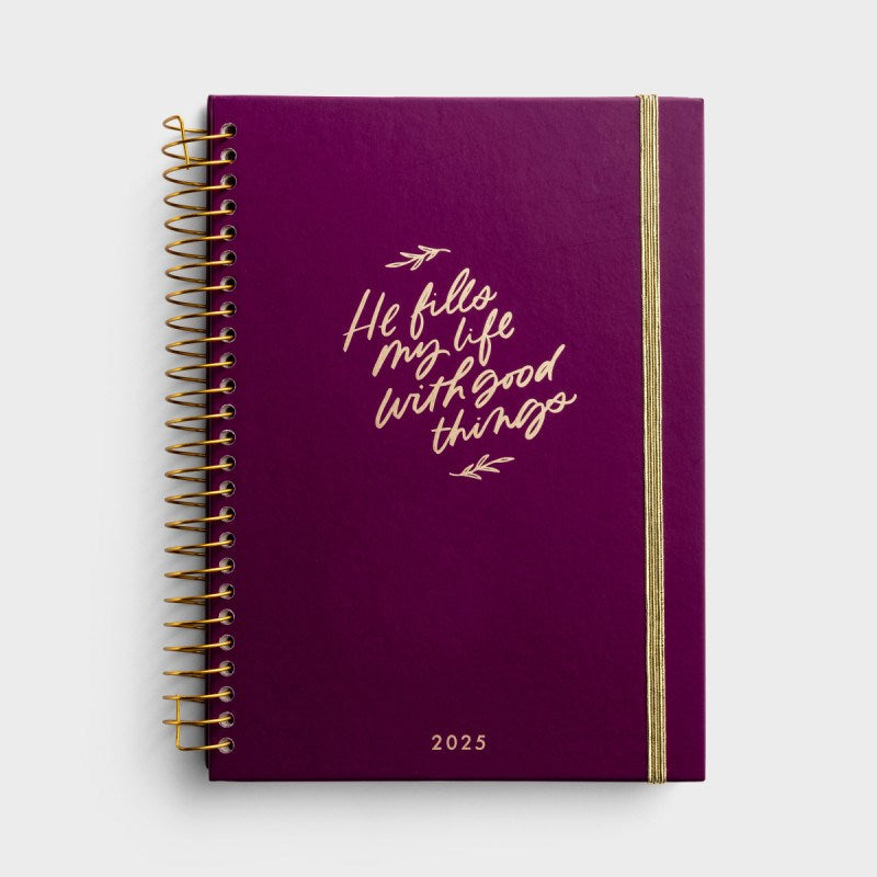 2025 Studio 71-12 Month/Week Planner (Plum)