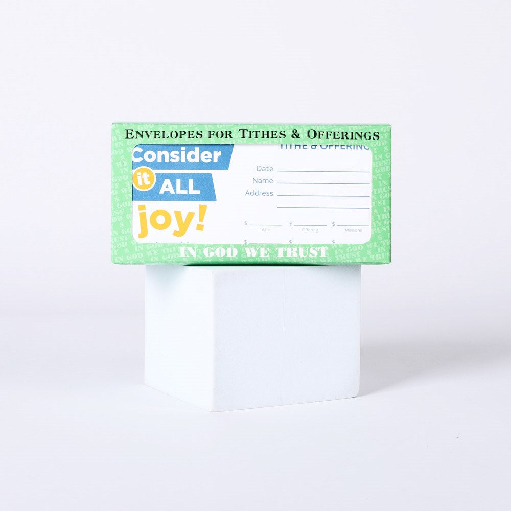 Offering Envelopes-Consider It All Joy (Pack Of 100)