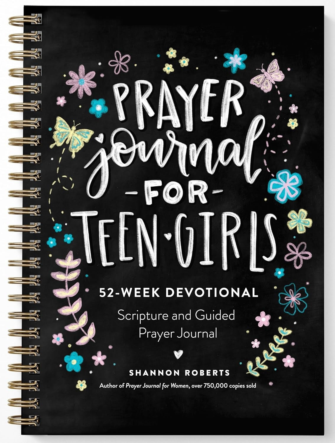 Prayer Journal For Teen Girls-Spiralbound