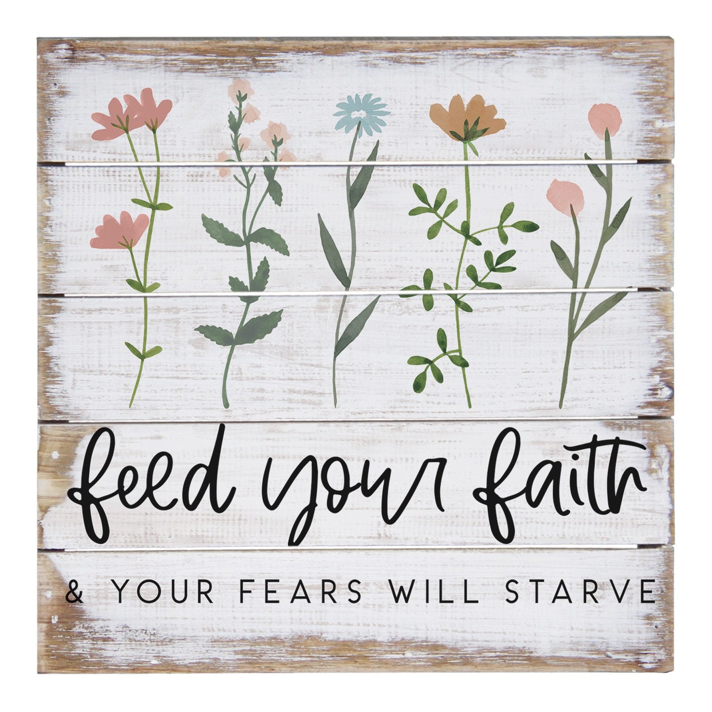 Petite Pallet-Feed Your Faith (8" x 8")