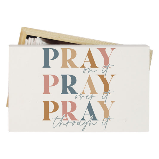 Prayer Box-Pray On It (5" x 3")