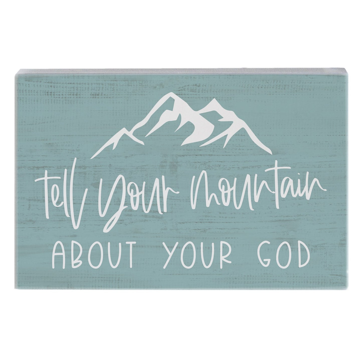 Small Talk Square-Tell Your Mountain (5.25" x 3.5")