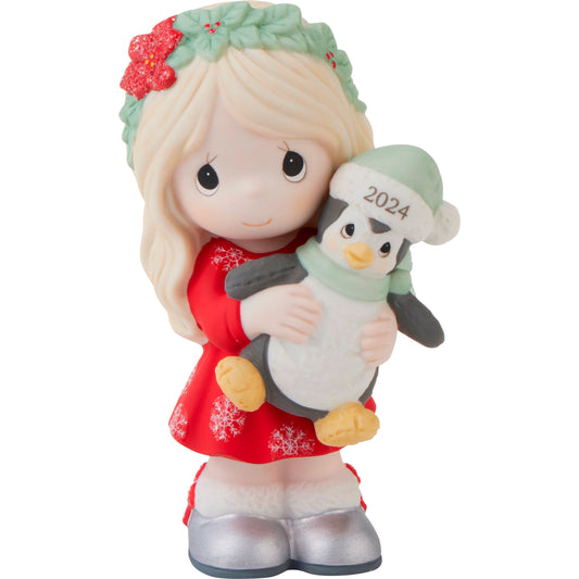 Figurine-Have Yourself A Merry Little Christmas Girl (4.75"H)