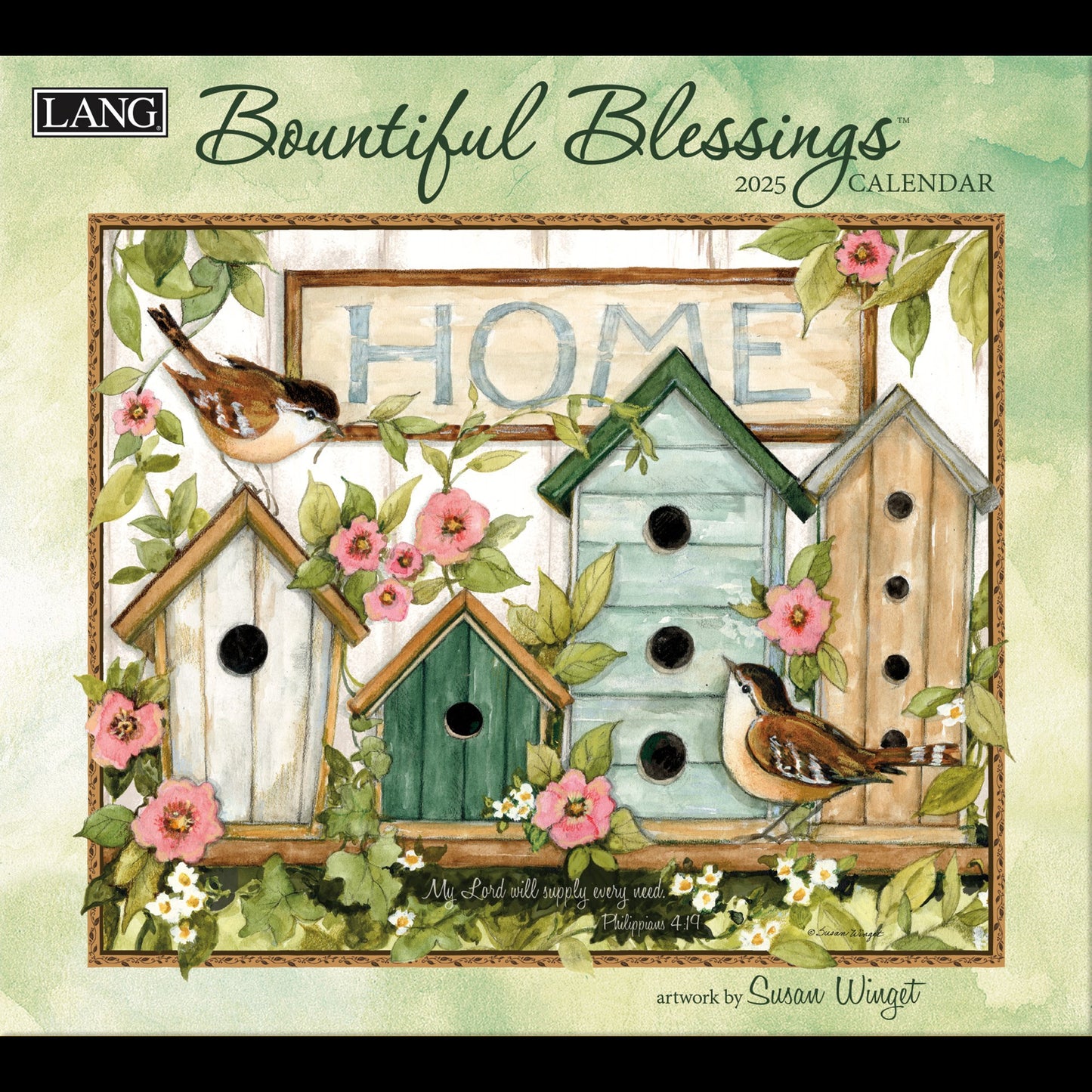 2025-Wall Calendar-Bountiful Blessings (13.375" x 12")