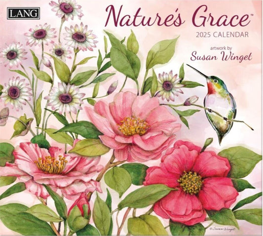 2025-Wall Calendar-Nature's Grace (13.375" x 12")