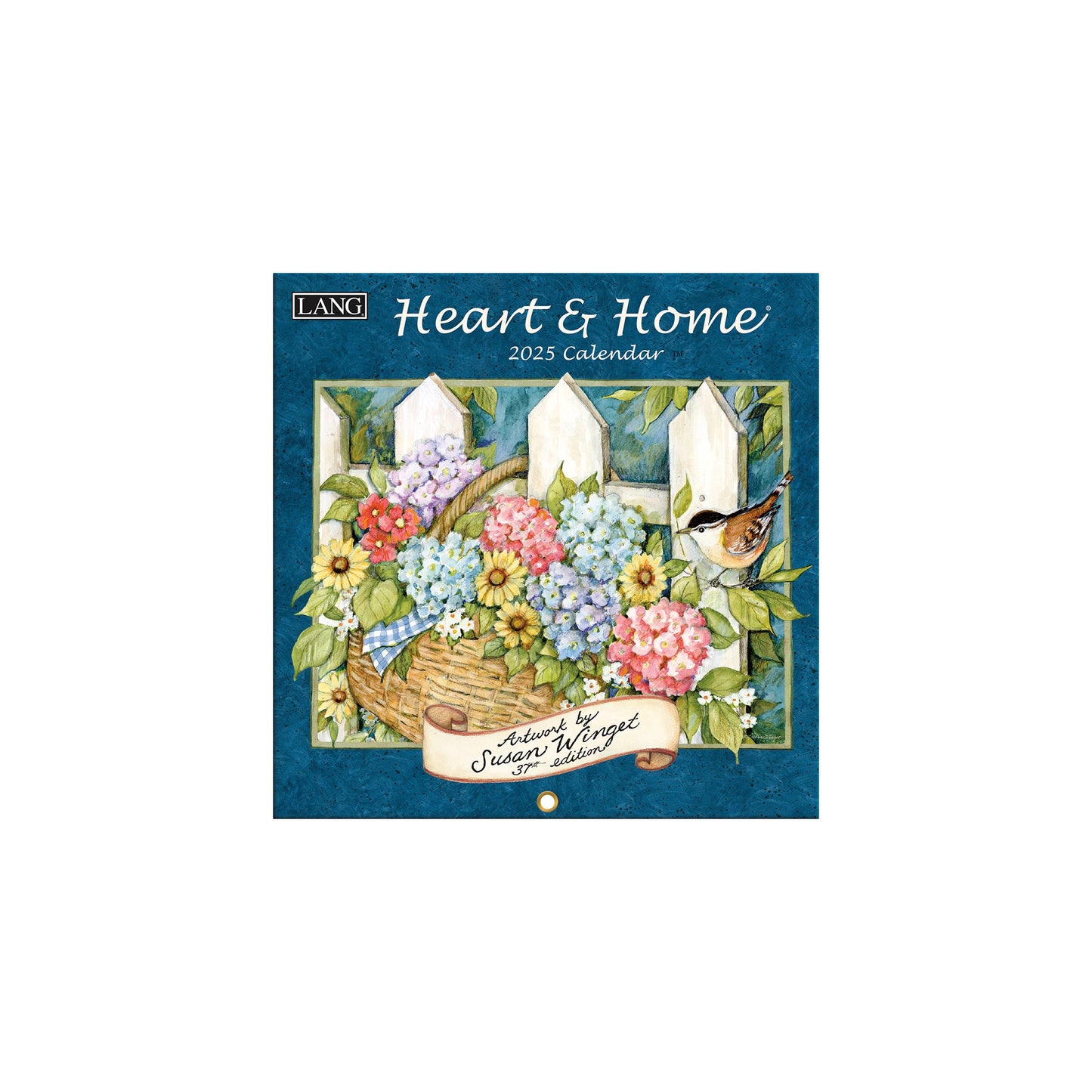 2025-Mini Wall Calendar-Heart & Home (7" x 7")