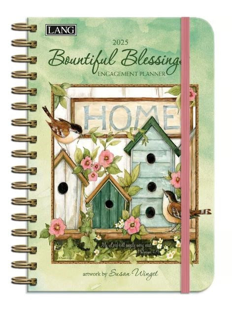 2025 Engagement Planner-Bountiful Blessings (6.5" x 9")