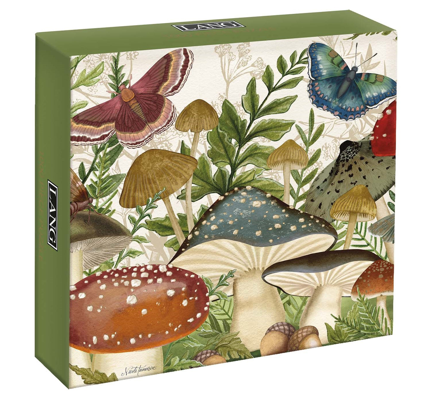 Jigsaw Puzzle-Botanical Mushrooms (1000 Pieces)