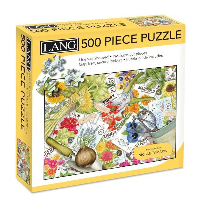 Jigsaw Puzzle-Planting Seeds (500 Pieces)