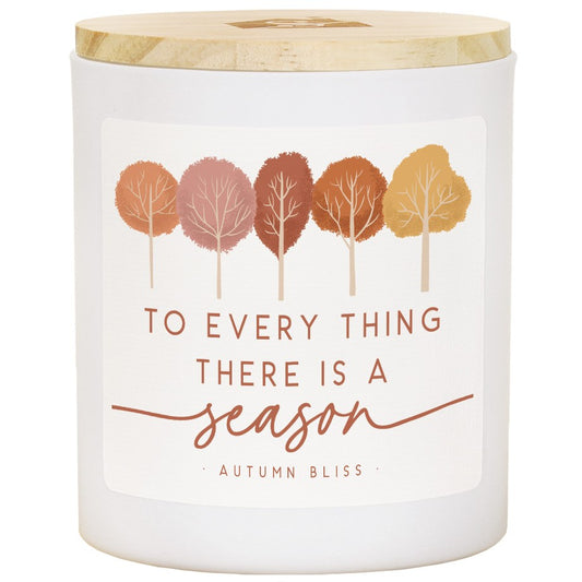 Candle-Every Season Trees-Autumn Bliss Scent (3.5 x 4.25)