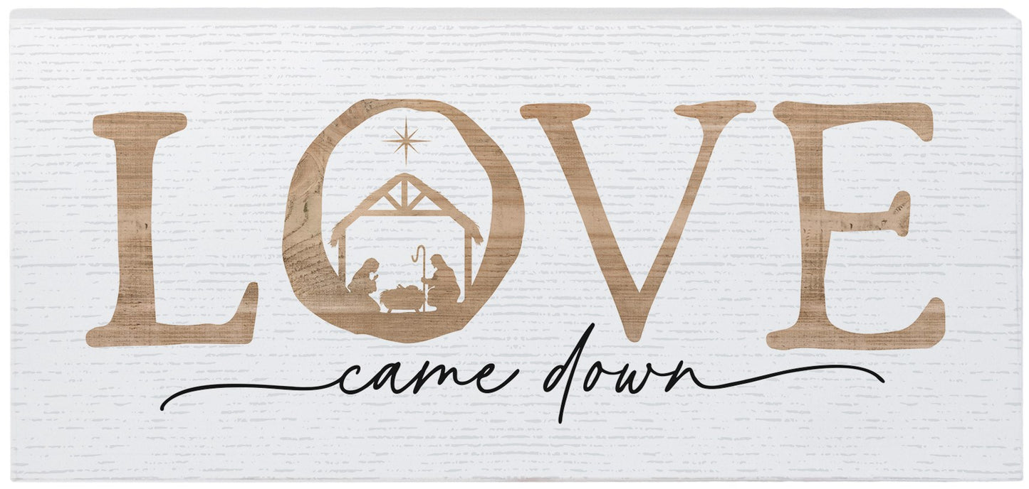 Inspire Board-Love Came Down (12 x 5.5)