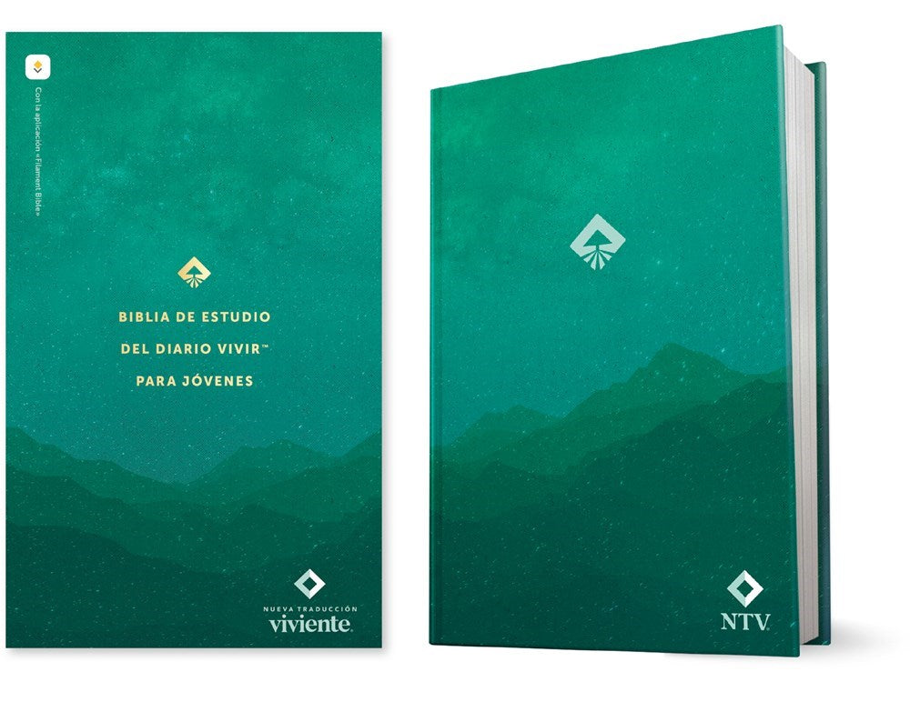 NTV Students Life Application (Biblia de estudio del diario vivir para jovenes)-Green Hardcover