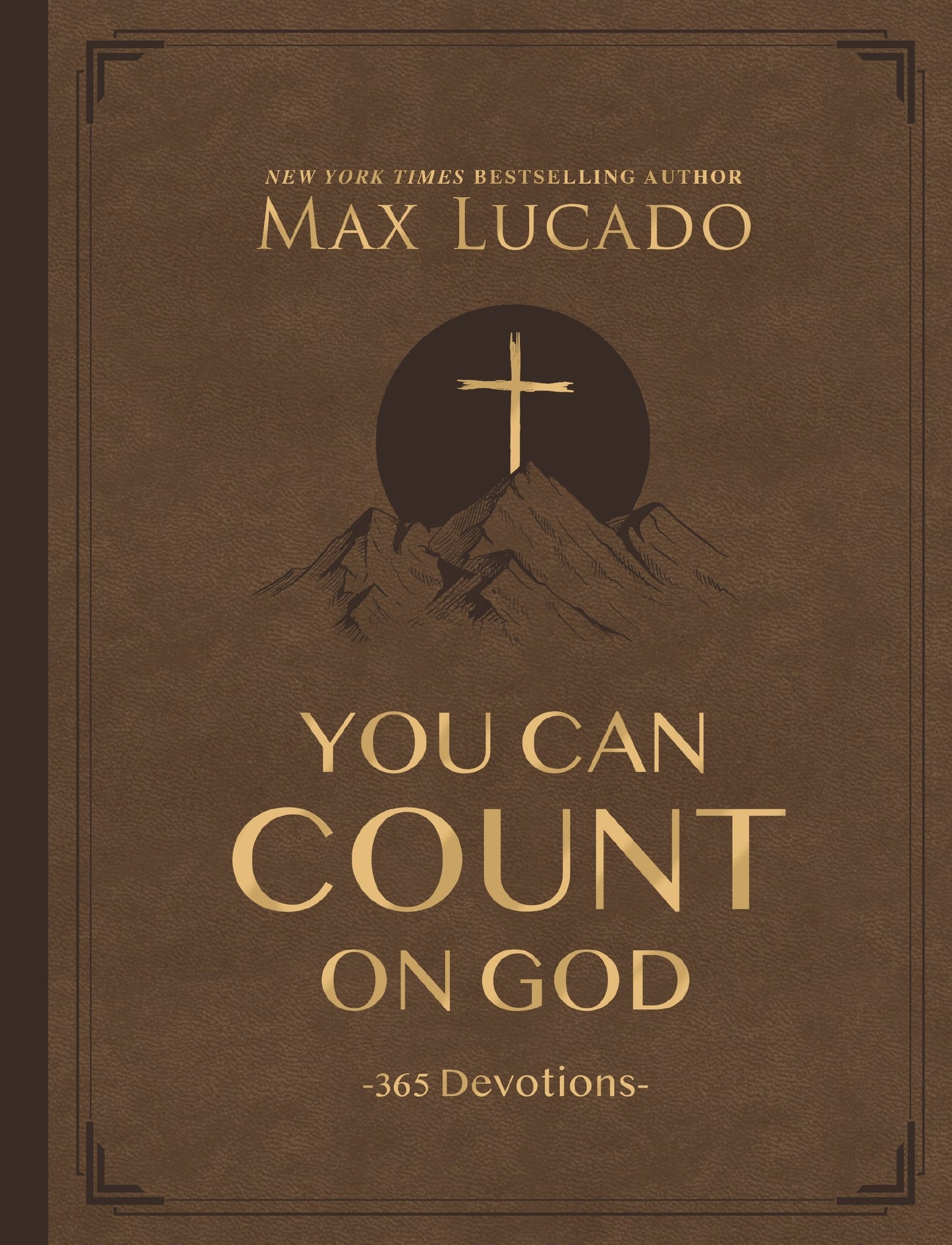 You Can Count On God  Large Text