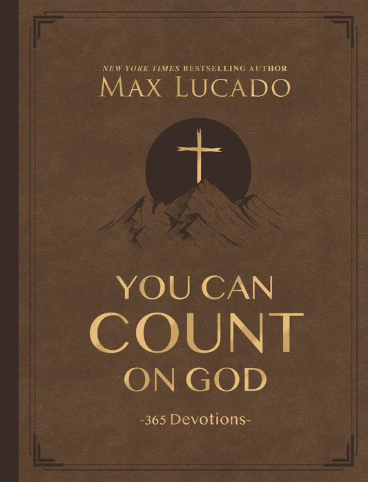 You Can Count On God  Large Text