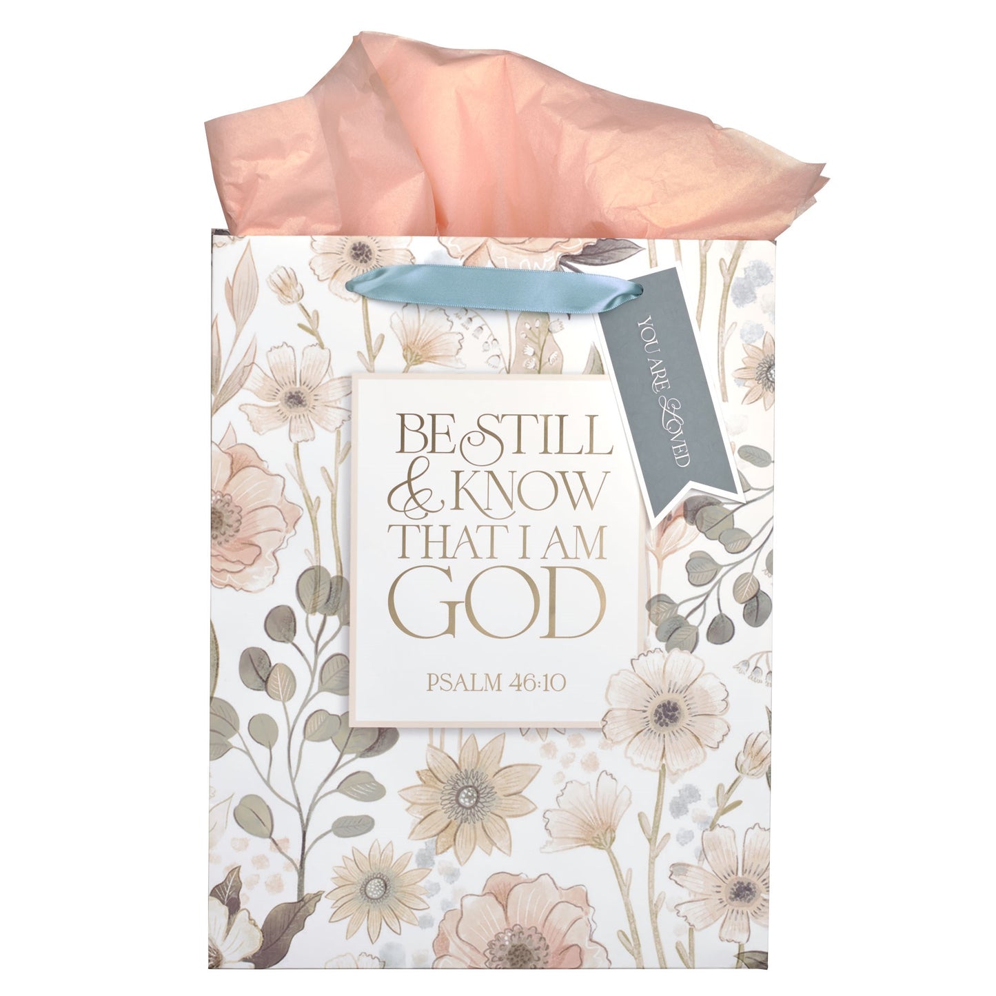 Gift Bag-Large Portrait-Be Still Ps. 46:10