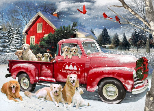 Jigsaw Puzzle-Holiday Helpers (550 Pieces)