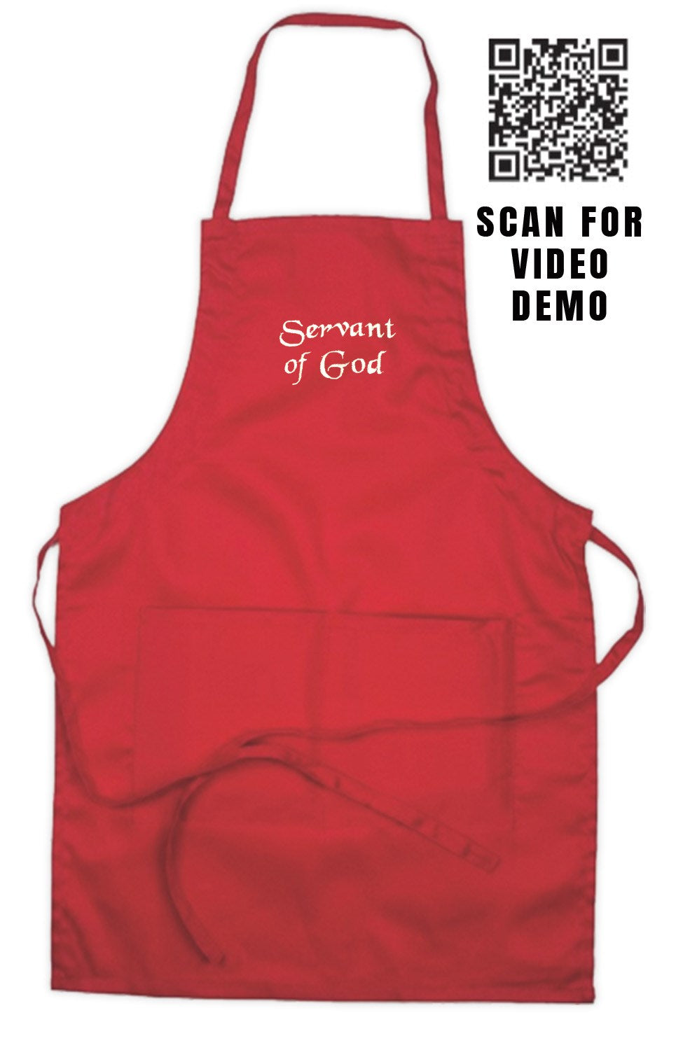 Adjustable Apron Red