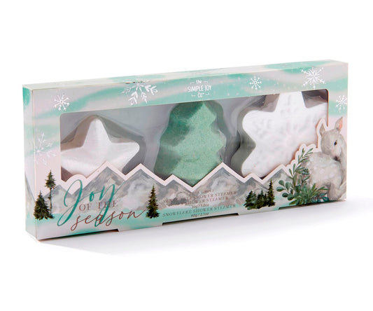 Shower Steamer-Joy Of The Season-Box Of 3 Scents (Pack Of 2)