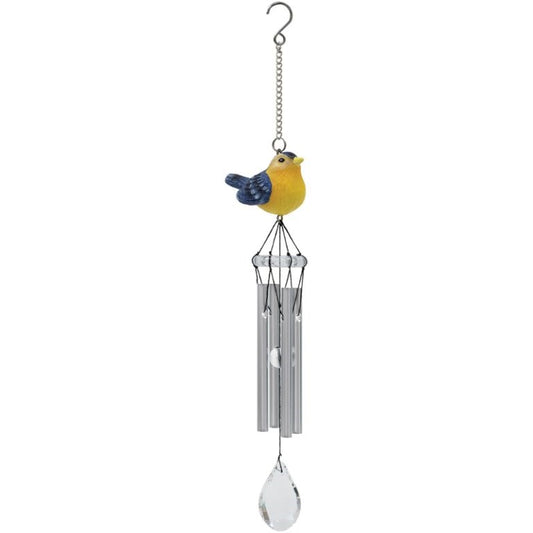 Wind Chime-Mini Songbird-Bluebird (11") (Pack Of 4)