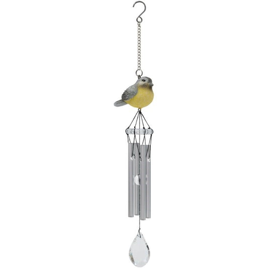 Wind Chime-Mini Songbird-Chickadee (11") (Pack Of 4)