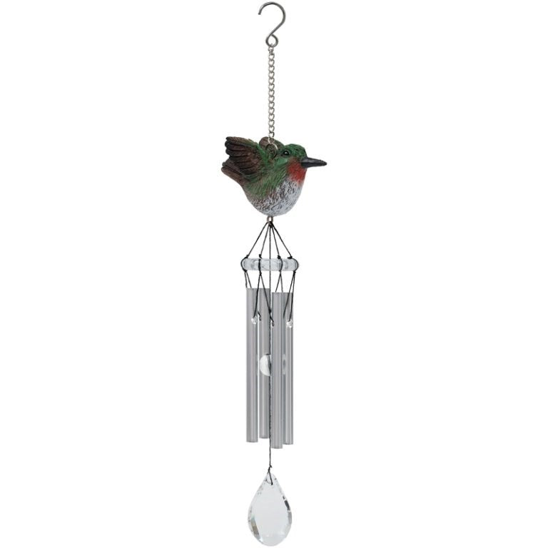 Wind Chime-Mini Songbird-Hummingbird (11") (Pack Of 4)