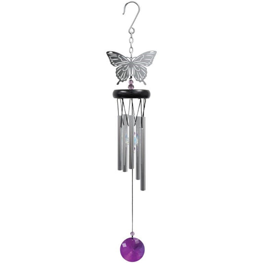 Wind Chime-Crystal-Butterfly (18")