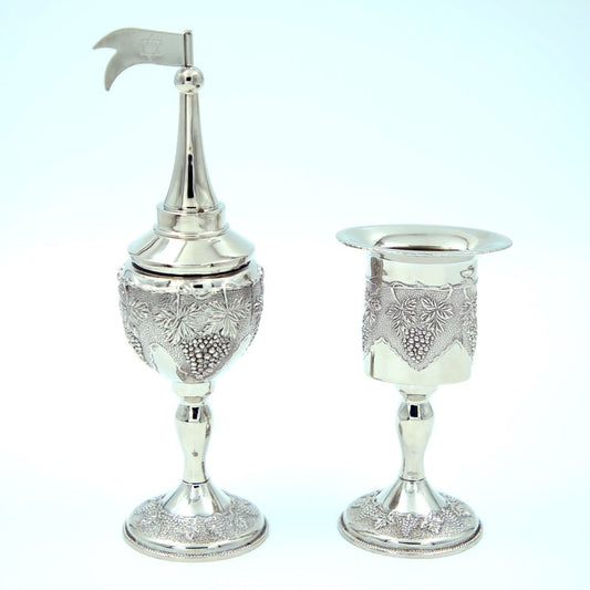 Havdalah Set - Grape vine 2 piece set