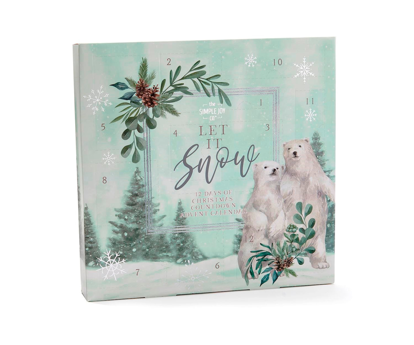 Advent Calendar-12 Days Of Christmas/12 Gifts-Let It Snow