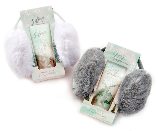 Lotion & Ear Muff Gift Set-Snowfall (Set Of 12)