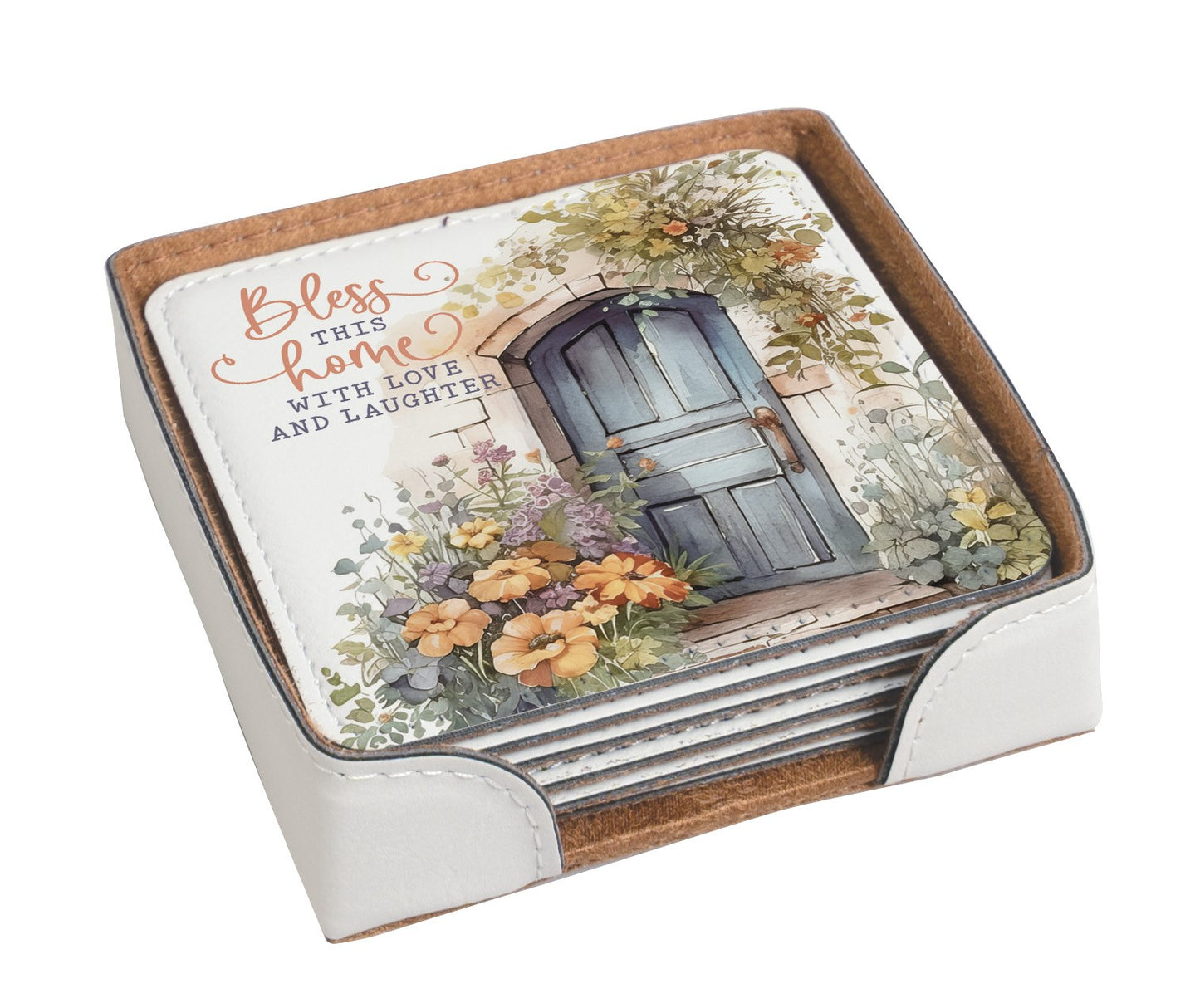 Coaster Set-Bless This Home (Pk/6)