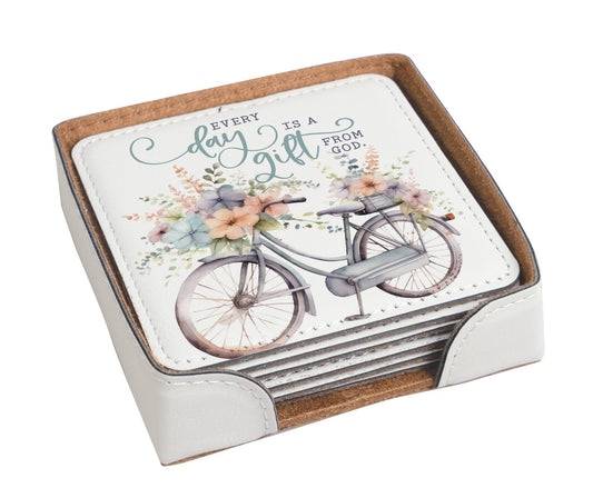 Coaster Set-Every Day Is A Gift (Pk/6)