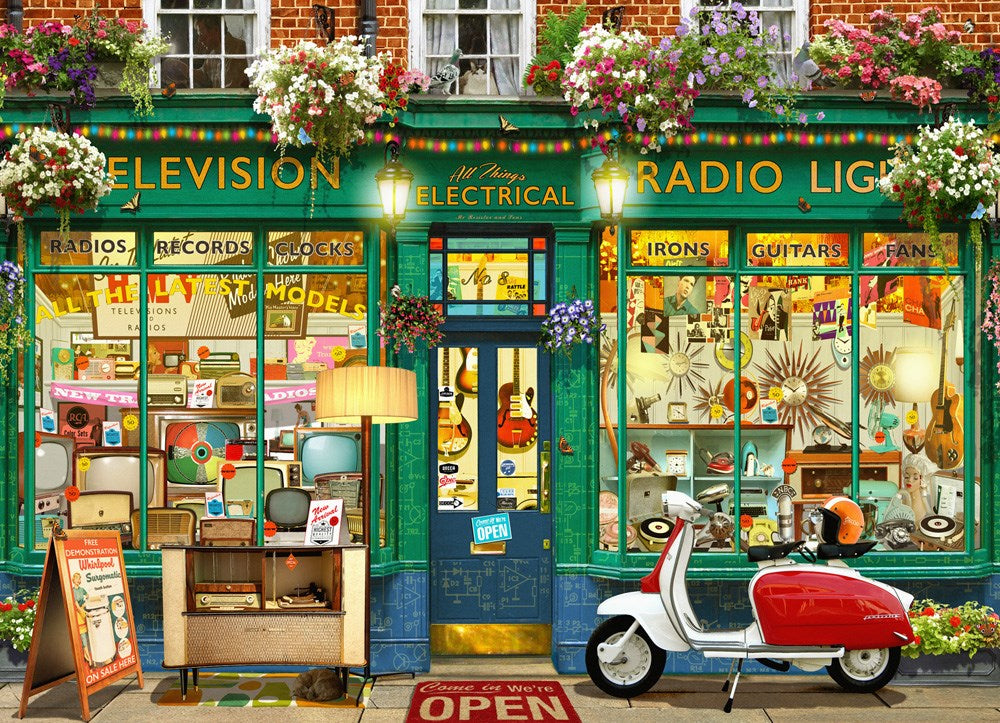 Jigsaw Puzzle-Vintage Shop (1000 Pieces)