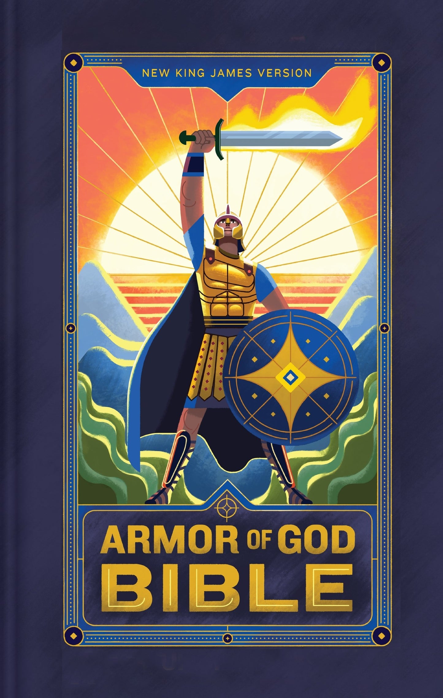 NKJV Armor Of God Holy Bible (Comfort Print)-Hardcover