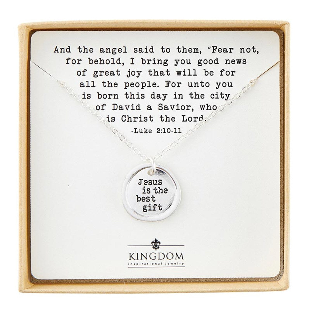 Necklace-Sealed In Faith Pendant-Best Gift (18" w/ 2" Extender)